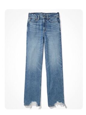 American Eagle Outfitters Light Blue Straight Jeans 2L